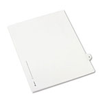Avery Preprinted Legal Exhibit Side Tab Index Dividers, Avery Style, 26-Tab, E, 11 x 8.5, White, 25/Pack view 1