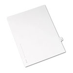 Avery Preprinted Legal Exhibit Side Tab Index Dividers, Avery Style, 26-Tab, F, 11 x 8.5, White, 25/Pack view 1