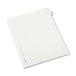 Avery Preprinted Legal Exhibit Side Tab Index Dividers, Avery Style, 26-Tab, Y, 11 x 8.5, White, 25/Pack view 1