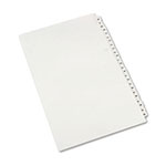 Avery Preprinted Legal Exhibit Side Tab Index Dividers, Avery Style, 25-Tab, 26 to 50, 14 x 8.5, White, 1 Set view 1