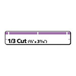 Avery Permanent TrueBlock File Folder Labels with Sure Feed Technology, 0.66 x 3.44, White, 30/Sheet, 25 Sheets/Pack view 3