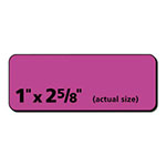 Avery High-Visibility Permanent Laser ID Labels, 1 x 2 5/8, Neon Magenta, 750/Pack view 4