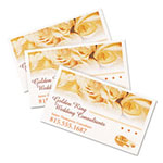 Avery Linen Texture True Print Business Cards, Inkjet, 2 x 3 1/2, Linen White, 200/Pk view 1