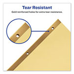 Avery Preprinted Laminated Tab Dividers w/Gold Reinforced Binding Edge, 25-Tab, Letter view 1