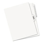 Avery Preprinted Legal Exhibit Side Tab Index Dividers, Avery Style, 11-Tab, 1 to 10, 11 x 8.5, White, 1 Set view 2