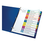 Avery Customizable TOC Ready Index Multicolor Dividers, Jan-Dec, Letter view 2