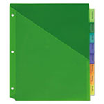 Avery Insertable Big Tab Plastic 1-Pocket Dividers, 8-Tab, 11.13 x 9.25, Assorted, 1 Set view 1
