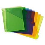 Avery Insertable Big Tab Plastic 1-Pocket Dividers, 8-Tab, 11.13 x 9.25, Assorted, 1 Set view 3