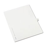 Avery Preprinted Legal Exhibit Side Tab Index Dividers, Avery Style, 10-Tab, 11, 11 x 8.5, White, 25/Pack view 1