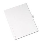 Avery Preprinted Legal Exhibit Side Tab Index Dividers, Avery Style, 10-Tab, 13, 11 x 8.5, White, 25/Pack view 1