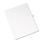 Avery Preprinted Legal Exhibit Side Tab Index Dividers, Avery Style, 10-Tab, 14, 11 x 8.5, White, 25/Pack view 1