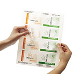 Avery Print-to-the-Edge Labels w/ Sure Feed & Easy Peel, 2 x 3, Glossy Clear, 80/Pack view 1