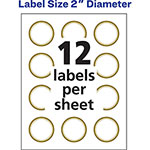 Avery Round Labels, 2