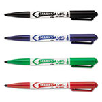 Avery MARKS A LOT Pen-Style Dry Erase Marker, Medium Bullet Tip, Assorted Colors, 4/Set view 4