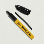 Avery UltraDuty Permanent Markers - 0.5 mm Marker Point Size - Chisel Marker Point Style - Black - 12 / Carton view 2