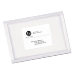 Avery EcoFriendly Mailing Labels, Inkjet/Laser Printers, 3.33 x 4, White, 6/Sheet, 100 Sheets/Pack view 1