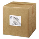 Avery Shipping Labels w/ TrueBlock Technology, Laser Printers, 3.33 x 4, White, 6/Sheet, 100 Sheets/Box view 1