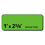 Avery High-Visibility Permanent Laser ID Labels, 1 x 2 5/8, Neon Green, 750/Pack view 4