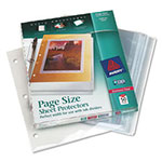 Avery Top-Load Poly 3-Hole Punched Sheet Protectors, Letter, Diamond Clear, 50/Box view 1