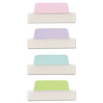 Avery Ultra Tabs Repositionable Margin Tabs, 1/5-Cut Tabs, Assorted Pastels, 2.5