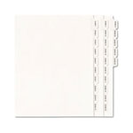 Avery Preprinted Legal Exhibit Side Tab Index Dividers, Allstate Style, 25-Tab, Exhibit 1 to Exhibit 25, 11 x 8.5, White, 1 Set view 1