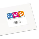 Avery Vibrant Inkjet Color-Print Labels w/ Sure Feed, 3 1/3 x 4, Matte White, 120/PK view 2
