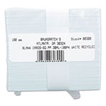 Baumgarten's SICURIX Blank ID Card, 2 1/8 x 3 3/8, White, 100/Pack view 2