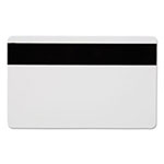 Baumgarten's SICURIX Blank ID Card with Magnetic Strip, 2 1/8 x 3 3/8, White, 100/Pack view 3