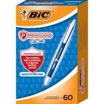 Bic Pen, Retractable, Antimicrobial, Medium, 60/BX, Blue view 2
