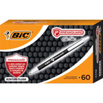 Bic Pen, Retractable, Antimicrobial, Medium, 60/BX, Black view 1