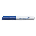 Bic Intensity Low Odor Dry Erase Marker, Broad Chisel Tip, Blue, Dozen view 1