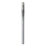 Bic Round Stic Grip Xtra Comfort Ballpoint Pen, Medium 1 mm, Black Ink, Gray/Black, 24/Box, 6 Boxes/Pack view 1