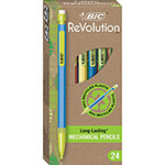 Bic ReVolution Mechanical Pencil, 0.7 mm, HB (#2), Black Lead, Assorted Barrel Colors, 24/Pack view 4
