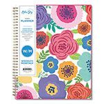 Blue Sky Mahalo Academic Year Create-Your-Own Cover Weekly/Monthly Planner, Floral Artwork, 11 x 8.5, 12-Month (July-June): 2023-2024 view 3
