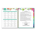 Blue Sky Day Designer Peyton Create-Your-Own Cover Weekly/Monthly Planner, Floral Artwork, 11 x 8.5, White, 12-Month (Jan-Dec): 2024 view 5