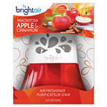 Bright Air Scented Oil Air Freshener, Macintosh Apple and Cinnamon, Red, 2.5 oz view 4
