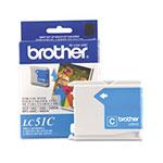 Brother LC51C Innobella Ink, 400 Page-Yield, Cyan view 1