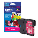 Brother LC65HYM Innobella High-Yield Ink, 750 Page-Yield, Magenta view 1