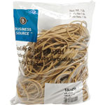 Business Source Rubber Bands, Size 117B, 1 lb bag, Natural Crepe view 1
