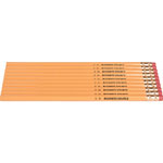 Business Source Woodcase Pencils, No. 2, Yellow view 1