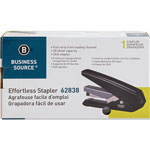 Business Source Full Strip Stapler, Anti-Slip, 210 Capacity, Black view 2