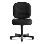Basyx by Hon VL210 Low-Back Task Chair, Supports up to 250 lbs., Black Seat/Black Back, Black Base view 1