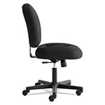 Basyx by Hon VL210 Low-Back Task Chair, Supports up to 250 lbs., Black Seat/Black Back, Black Base view 3