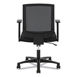 Basyx by Hon Torch Mesh Mid-Back Task Chair, Supports up to 250 lbs., Black Seat/Black Back, Black Base view 2