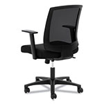 Basyx by Hon Torch Mesh Mid-Back Task Chair, Supports up to 250 lbs., Black Seat/Black Back, Black Base view 4