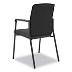 Basyx by Hon VL518 Mesh Back Multi-Purpose Chair with Arms, Black Seat/Black Back, Black Base view 1