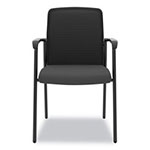 Basyx by Hon VL518 Mesh Back Multi-Purpose Chair with Arms, Black Seat/Black Back, Black Base view 5