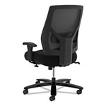 Hon Crio Big and Tall Mid-Back Task Chair, Supports up to 450 lbs., Black Seat/Black Back, Black Base view 1