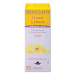 Bigelow Tea Company I Love Lemon Herbal Tea, 0.06 oz Tea Bag, 28/Box view 1