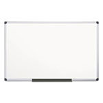 MasterVision™ Porcelain Value Dry Erase Board, 48 x 96, White, Aluminum Frame view 1